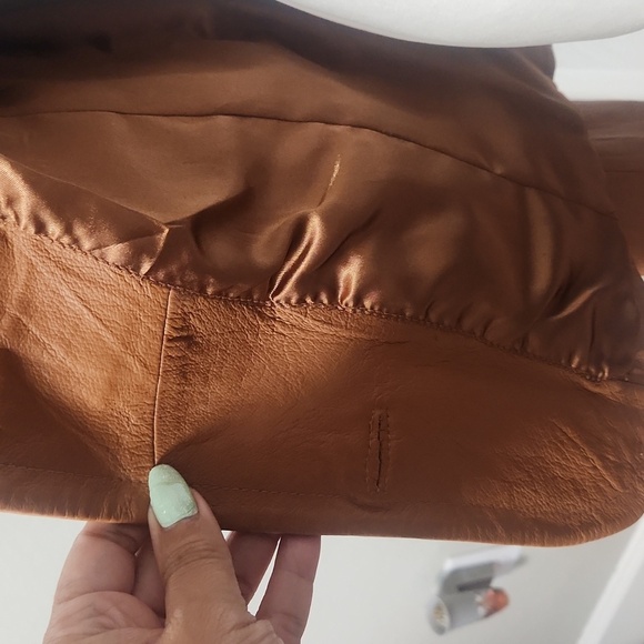 Vintage Beaded Wilsons Leather blazer - Picture 7 of 12